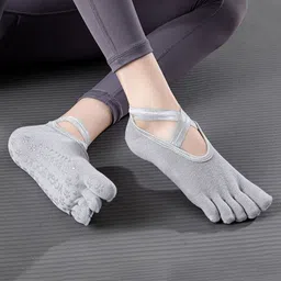 BAESD Women Non-Slip Grips Anti Slip Shoe Liners Yoga Socks-picture-19