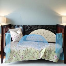 HDPE - High Density Poly Ethylene Infants Washable Baby Mosquitonet Mosquito Net-image-60