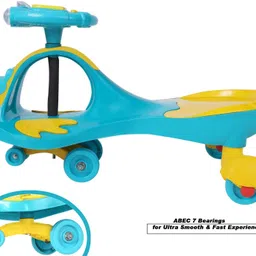 dugri Rideons & Wagons Non Battery Operated Ride On Electric Ride On for kids 2+ years Boys & Girl Tricycle-picture-9