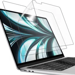 Saco Screen Guard for Macbook Air M2 A2681, Macbook Air M3 A3113, Glossy Finish-16