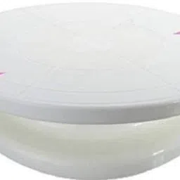360° Degree Rotating Revolving Cake Turn Table, Cake Decorating Stand, Plastic Cake Server Plastic Cake Server-13