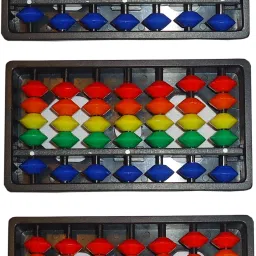 Multicolor 7 Rod Abacus Kit Set Of 3-24