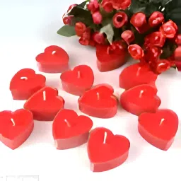 Heart Shape 10 Piece Romantic Special Moment ,Wedding Anniversary/Valentine Candle-picture-12