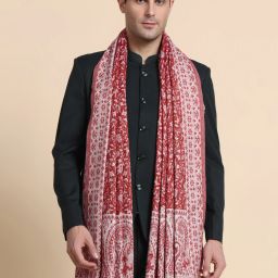 GREEN AGRITECH Acrylic Woven Men Shawl-image-54