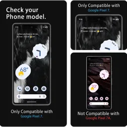 ArmourPro Edge To Edge Tempered Glass for Google Pixel 7, Google 7, Pixel 7 image 3