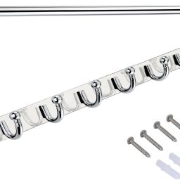 Premium Towel Rod and Hanger 25 inch 2 Bar Towel Rod-image-7