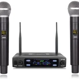 adiohub UHF Wireless Microphone Handheld Microphone Wireless with Rechargeable Receiver Microphone-picture-5