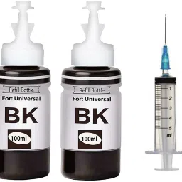 canoff Ink For T664 L100,L110,L130,L200,L210,L220,L300,L385,L455,L555 Black Ink Bottle-picture-23