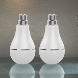 Emergency bulb 12W LED & 2000mAh battery 4hrs inverter light pack of 2 bulbD2393 4 hrs Bulb Emergency Light-image-96