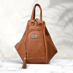 Women Tan Shoulder Bag - Regular Size-image-57
