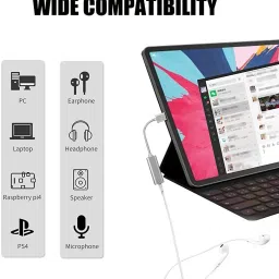 meshiv mantra 2 in 1 USB External Sound Card for Desktop PC Laptop 2 in 1 USB Sound Card 7.1 Channel Aluminum Alloy Single Hole Sound Card image 5