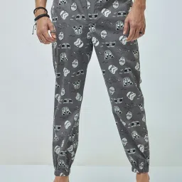 All Over Printed Regular Fit Men Pyjama-image-80