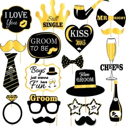 GROOM TO BE PHOTOBOOTH PROPS Photo Booth Board-image-67