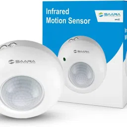Servotech PIR 360 Degree Motion Sensor Switch For Lighting Pack of 2 Smart Sensor Light image 2
