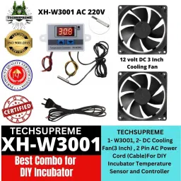 W3001 Cooling Fan AC Power Cord (Cable) For Diy Incubator 1F Temperature Sensor and Controller Electronic Hobby Kit-19