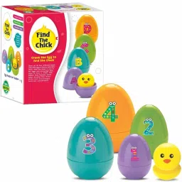 Find The Chick in Egg Nesting Toy - Helps in Motor Skills & Montessori Toy-10