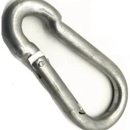Safety Lock Snap Hook for Rope, (Galvanized M12- 4pcs) Spring Snap Hook Locking Carabiner-image-7