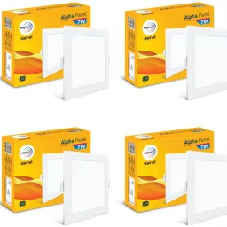 7 W Alpha Panel Square 2700k (Pack of 4 ) Ceiling Light Ceiling Lamp-28