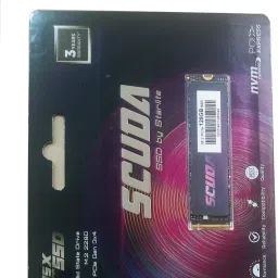 scuda NVMe 128 GB Desktop, Laptop Black PCIe NVMe Internal Solid State Drive (SSD) (Faster Speed)-22