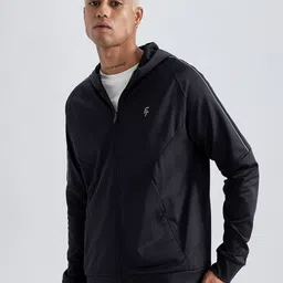 DeFacto Hooded Long Sleeves Front-Open Sweatshirt-picture-48