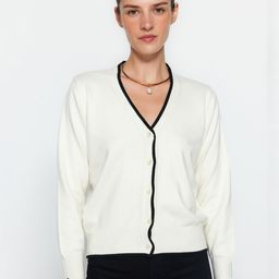 Trendyol V-Neck Cardigan Sweater-image-40