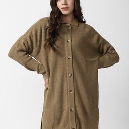 Van Heusen Woman Ribbed Longline Cardigan-image-70