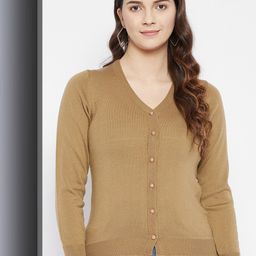 Zigo Women Wool V-Neck Cardigan-picture-50