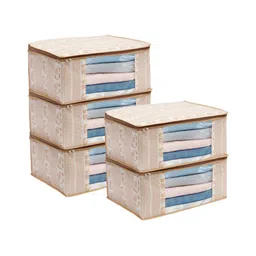 ANKIT INTERNATIONAL Brown Set of 5 Super Strong Multi-Utility Organisers-18