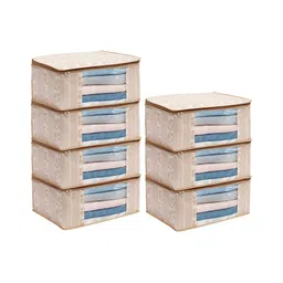 ANKIT INTERNATIONAL Brown Set of 6 Super Strong Multi-Utility Organisers-image-83
