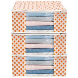 ANKIT INTERNATIONAL Orange Set of 6 Super Strong Multi-Utility Organisers-27