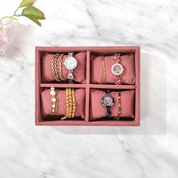 La Trove Pink Regular Jewellery Organiser-picture-43