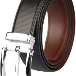 Men Casual, Party, Formal, Evening Black Artificial Leather Reversible Belt-image-26