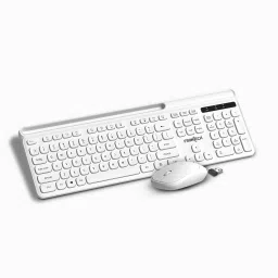 Frontech 2.4Ghz Wireless Keyboard and Mouse|104 Keys|1200 DPI|Adjustable Height (KB-0030) Combo Set-10
