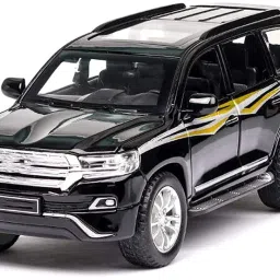 1:32 Scale Land Cruiser Toy Metal car, die-cast for Metal car Pullback Toy car-image-63