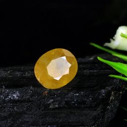 REIKI CRYSTAL PRODUCTS Yellow Uncut Natural Sapphire Gemstone-image-8