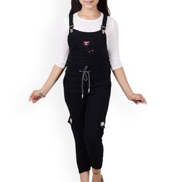 BAESD Girls Sknniy Fit Dungarees with Top-image-99
