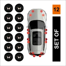 Set of 12 Car Door Soundproof Noise Reducer Rubber For Mahindra Car Door Panel-image-12