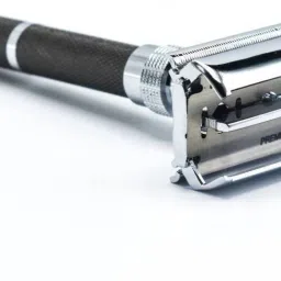 Premium Safety Razor Long Handle Butterfly Open Double Edge Razor, Men-18