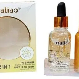maliao 24k GOLD 2in1 Makeup Fixer & Face Primer - 60 ml-picture-0