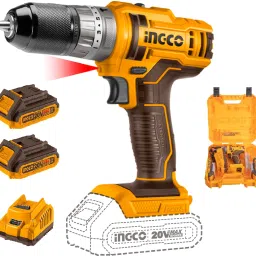 20V Drill Machine | Screw Machine | Impact Drill 2 * 2.0 Ah Batteries | 1 * Charger | 50 * Accessories | Cordless Drill-16