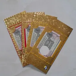 shagun envelope with 1 rupee note, Designer Handmade Sagan Cash Money Envelopes Envelopes-image-25