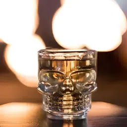 (Pack of 6) Vodka/Rum/Shots Skull Design Glass Set Shot Glass-image-40