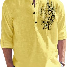 Men Printed Cotton Blend Straight Kurta-image-87