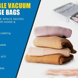 5Pack Vacuum Compression Storage Bags With Pump,Space Saver Sealer Bag ND11 Travel Storage Vacuum Bags-image-22