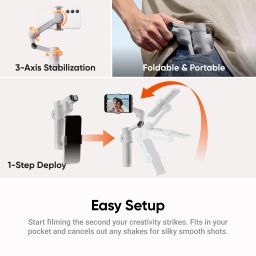 Insta360 Flow 2 Standard Bundle 3 Axis Gimbal for Mobile image 5