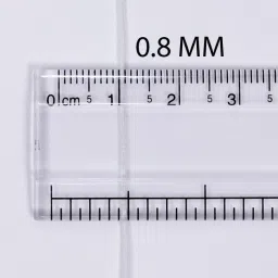 damodaram Elastic Thread and Cord White Elastic image 4