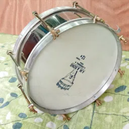 Side Drum steel 12 inch with stick Acoustic 1 Drum Kit Set-image-22