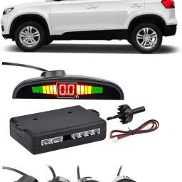 PKNB0348 Black Car Reverse Parking Sensor with LED Display 4 Sensor PKNB0348 Parking Sensor-image-85