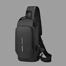 shreeshayamtrader Random Colour Slim Corssbody Sling Chest Backpack Men's Shoulder Bag Small Travel Bag - Small-picture-25