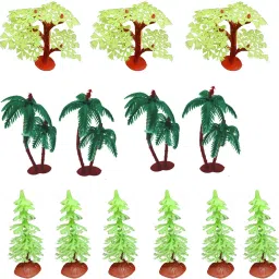 Artificial Mixed Tree for DIY Craft, 3D Modelling, Bird House, 12pc 3Inch-11